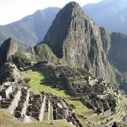 ruines de Machu Picchu et montagne Huayna Picchu