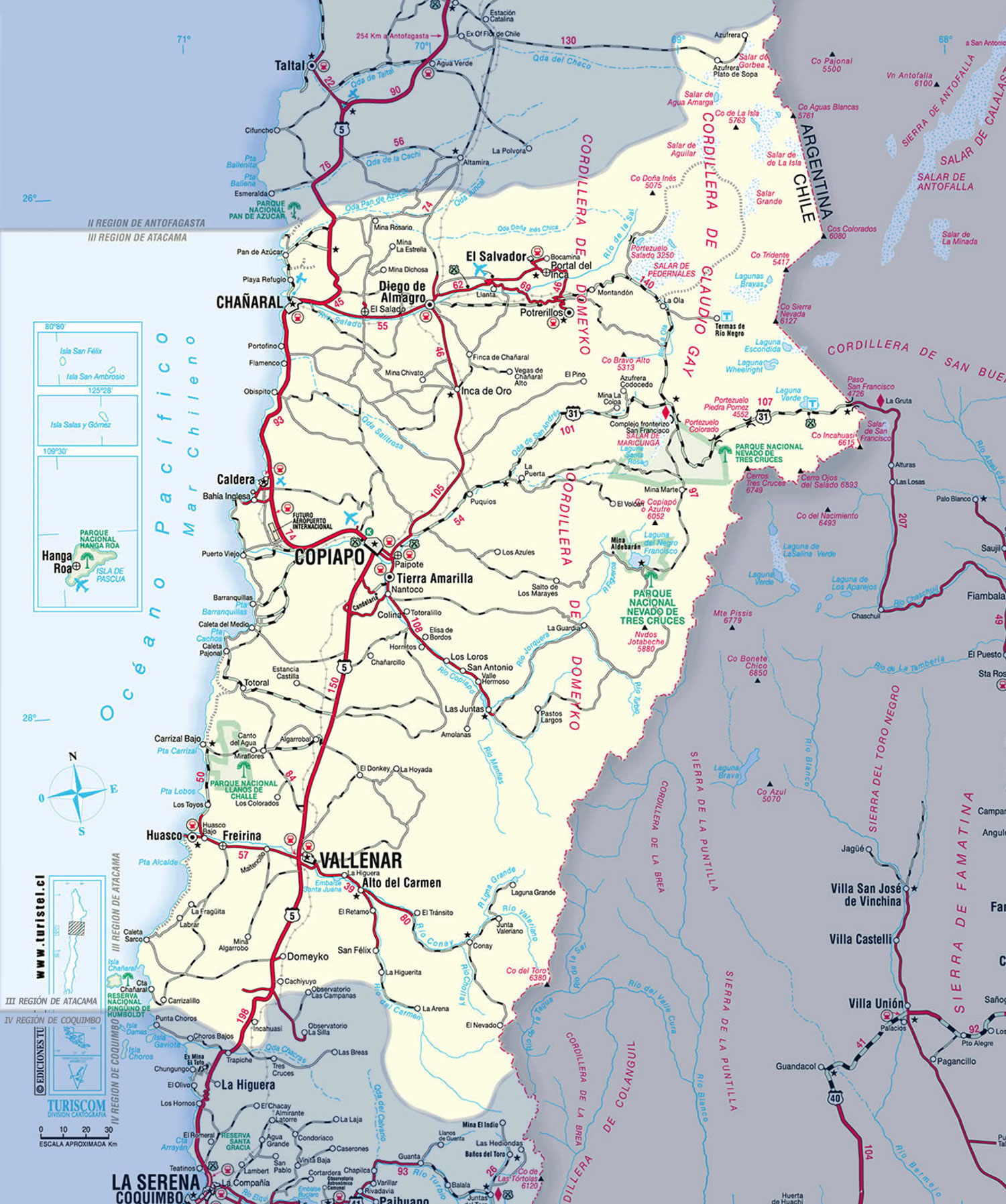 III region- Atacama-Chañaral-Copiapo