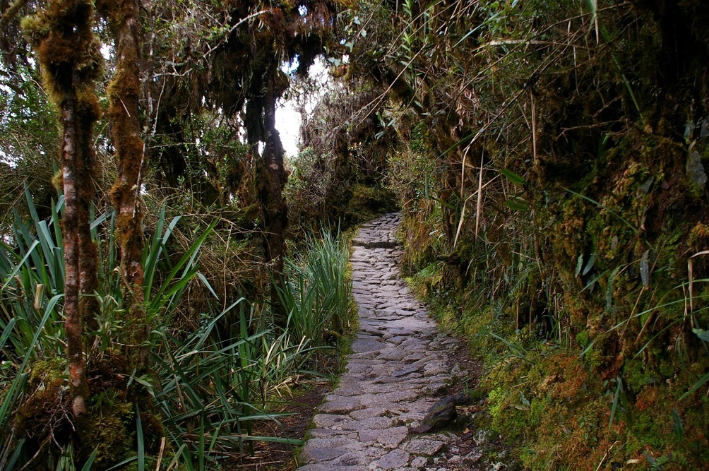 sur le sentier du camino inka