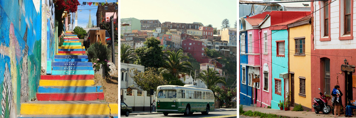 Valparaiso, une ville haute en couleurs