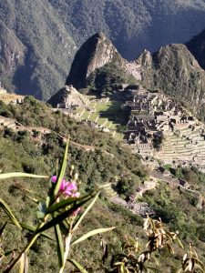 chemin de l'inka arrivée de la porte du soleil