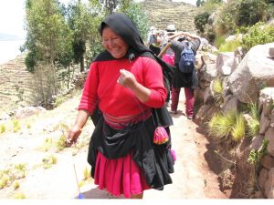 sur les sentiers de Taquile, lac Titikaka