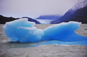 iceberg sur le lac Grey, Torres del Paine