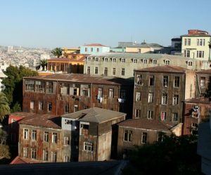 Valparaíso, maisons de tôle